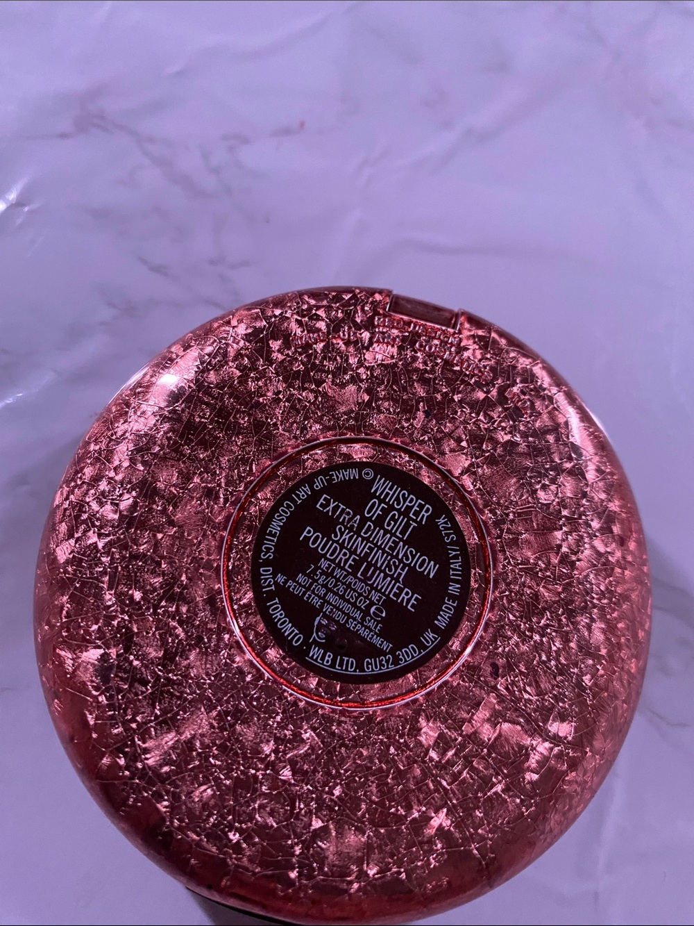 MAC whisper of gilt - Picture 4 of 5